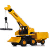 SASBSC Crane Toy Trucks - 3 in 1 Friction Powered Dump Trucks for Boys Ages 3-7, Ideal Birthday Gift, Durable Plastic