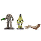 Toynk Fallout X01 Power protective covering and Protectron 3-Inch Mini Figure Set 2-Pack for mature-themeds | Includes Build-A-Figure Deathclaw Piece