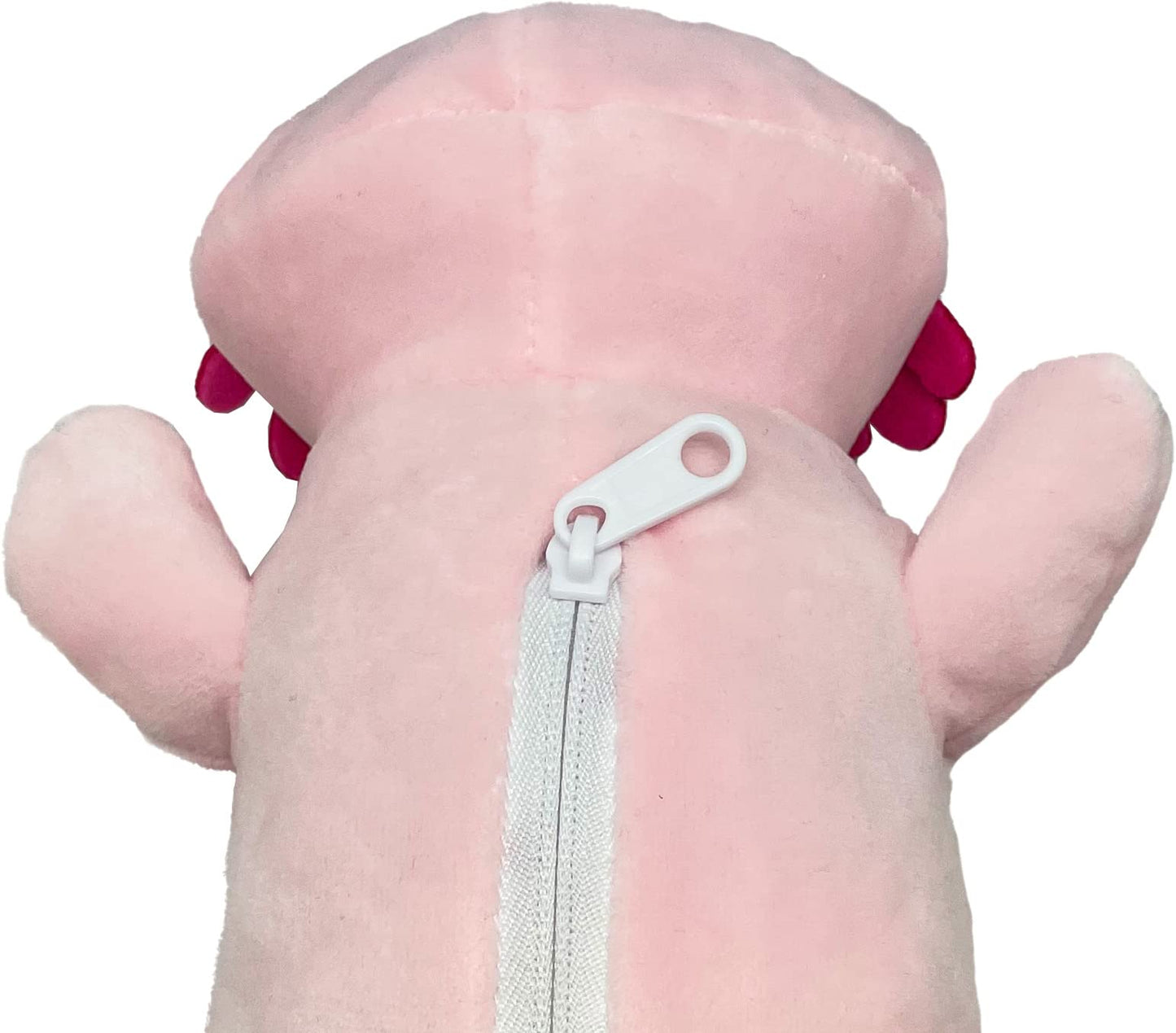 Hatchkinz | Reversible Axolotl To Egg Plushie | Happy + Sad | Show Your Mood | Stress Relief Plush 8''