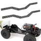 RC-Hub 2Pcs Carbon Fiber SCX24 Frame Rails Left and Right Frame Chassis for 1/24 Axial SCX24 AXI90081 RC Crawler
