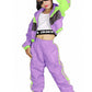 Lolanta Cute Sports Outfits Girls Street Dance Clothing Set, Hip Hop Modern Jazz Team Performance Costume, Girls Dance Wear Sets