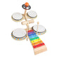 Styleheaven Kids Drum Set Percussion Instruments Developmental Party Favors Musical Toys