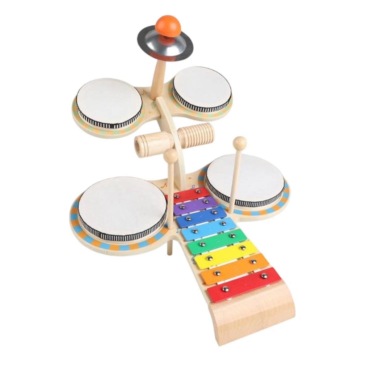 Styleheaven Kids Drum Set Percussion Instruments Developmental Party Favors Musical Toys