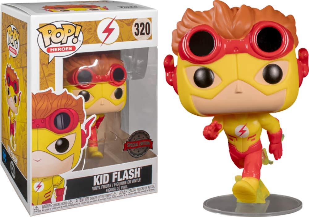 Funko Pop! Heroes: Dc #320 - Kid Flash Exclusive