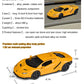 Tianmei 1:32 Supercar Kids Toys Die-Cast Alloy Metal Car Model Collection Children Play Vehicle (Lbjn - Yellow)
