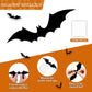 Quimoy Have A Killer Birthday Decorations, Halloween Banner Decorations, Halloween Decorations With 12 Pcs Bat Wall Sticker D  C