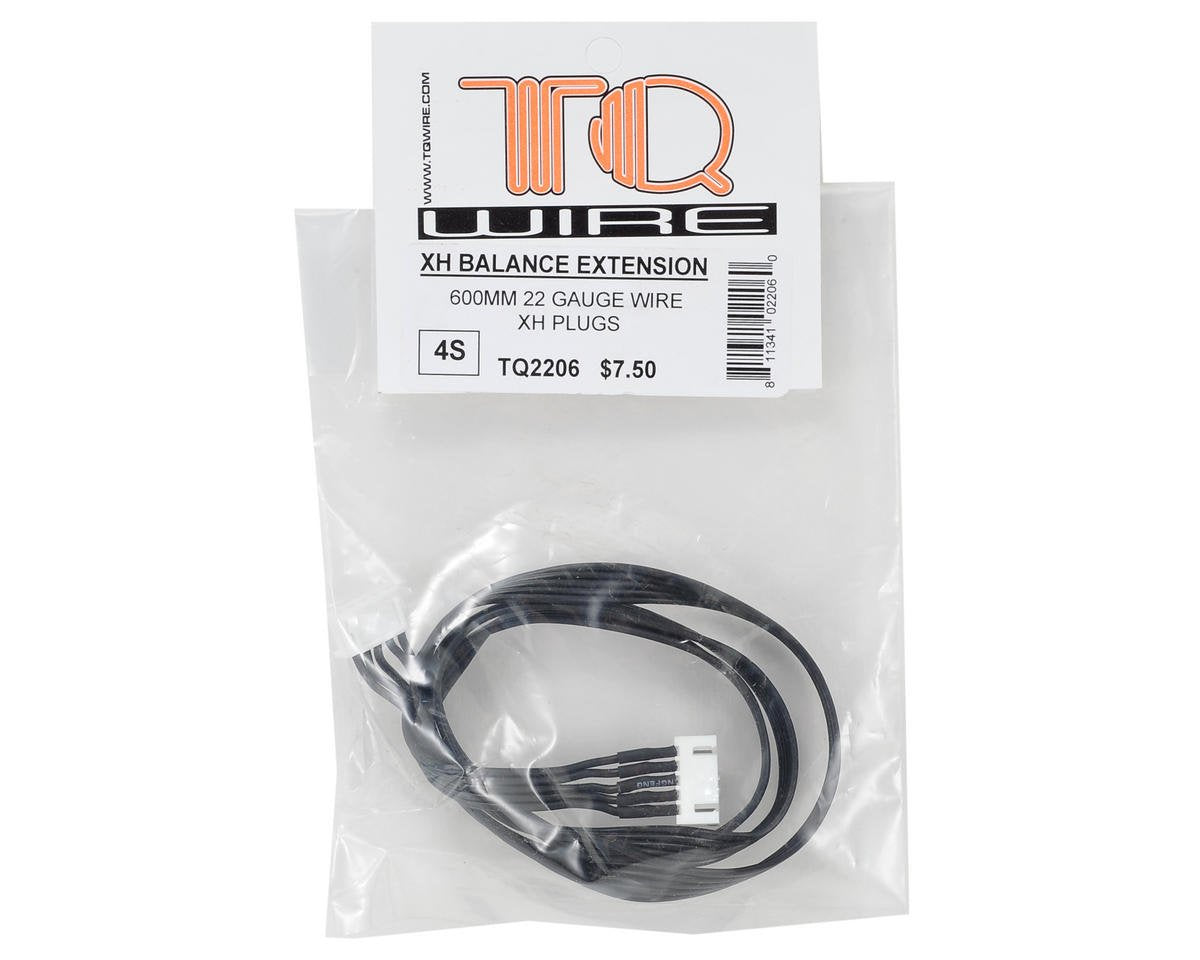 TQ WIRE PRODUCTS 2206 XH 4S Bal Ext Cable 600mm