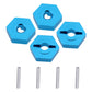 Hobbypark 7mm to 12mm Aluminum Wheel Hex Convert Adapter Hub 1/18 Turn 1/10 for Wltoys A949 A959 A969 A979 K929 RC Car Upgrade P