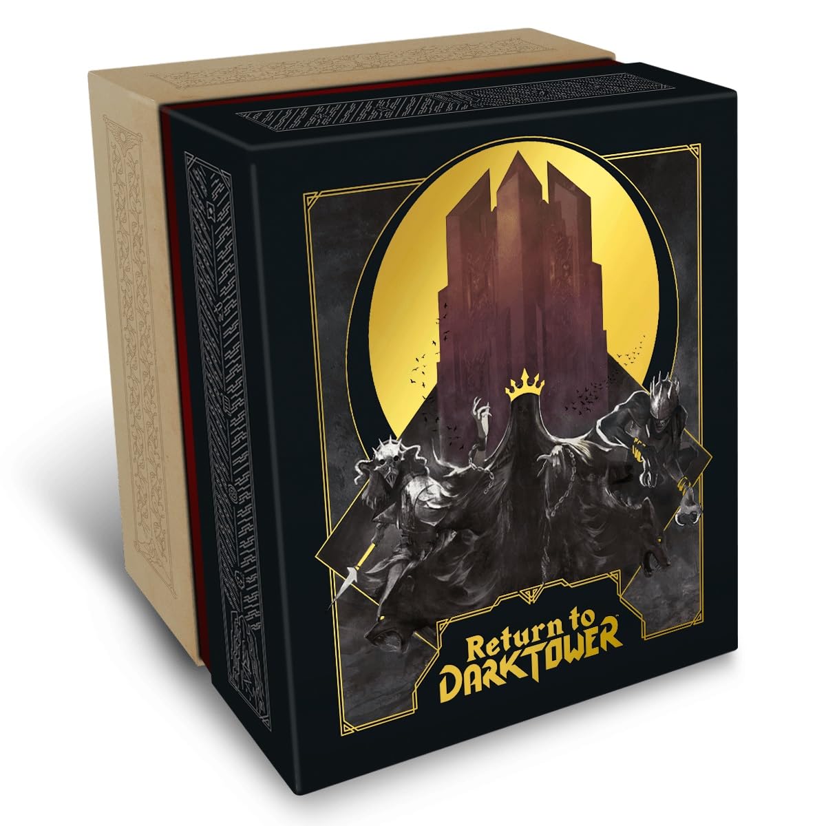 Restoration Games Return to Dark Tower Board Game - Large Black Cardboard Model REO9200