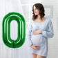 40 Inch Giant Green Number 0 Balloon, Helium Mylar Foil Number Balloons For Birthday Party, Birthday Decorations For Kids, Anniv