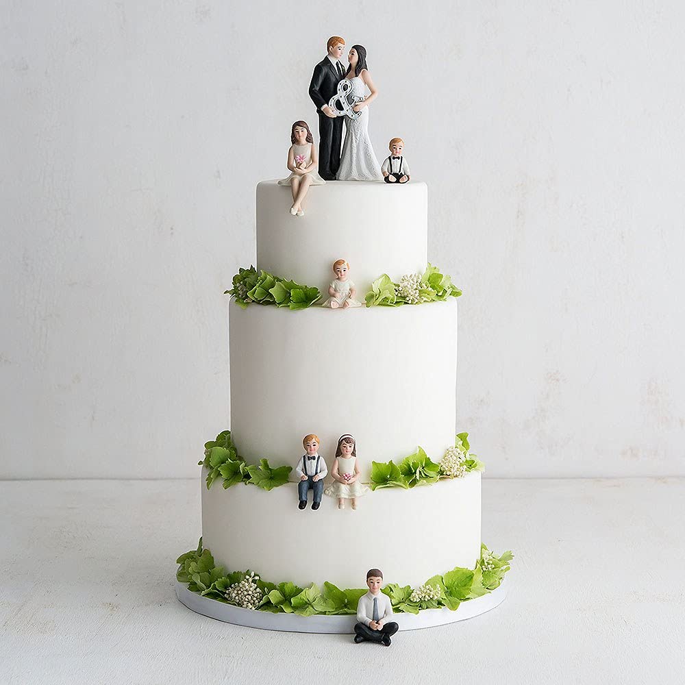Weddingstar Toddler Girl Porcelain Figurine Wedding Cake Topper, One Size