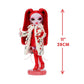 Rainbow High Shadow High Rosie Red Fashion Doll - Extra Long Hair, 10+ Accessories, Grey & Rainbow Colors, Model 592792EUC