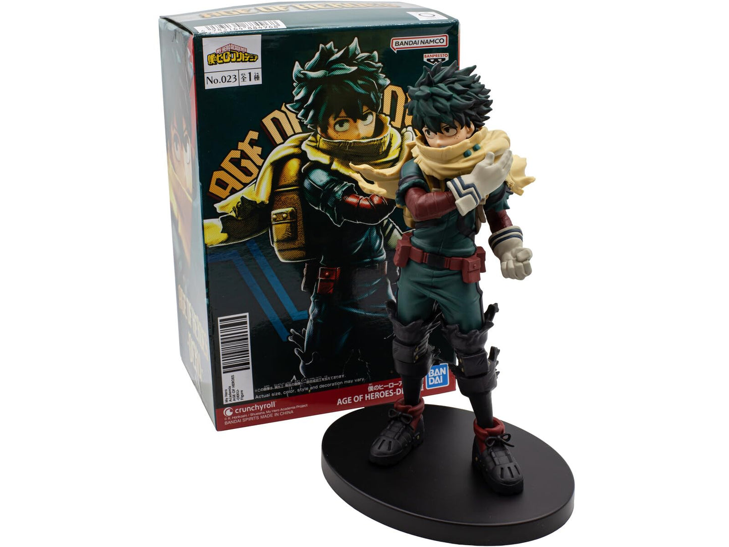 Banpresto - My Hero Academia - Deku III, Bandai Spirits Age of Heroes Figure