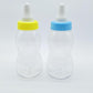 Piggy Bank Funny Coin Bank Transparent Pvc Piggy Bank For Boys Girls (Size 28.2 X 10.5 X 10.5Cm) 2 Pcs By Paradise Beach (Yellow