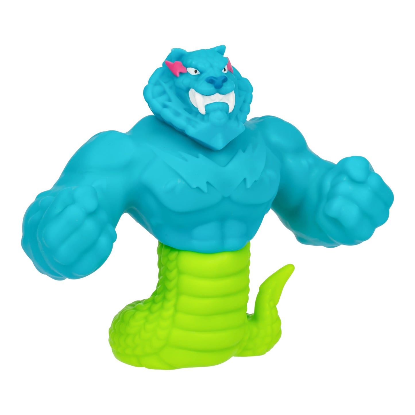 MRBEAST LAB Hyper Fusion Stretchy Hero - Cobra Panther, 5 Inch Goo Filled Figure, Stretches Up to 15 Inch, Multicolor, Model 24797