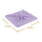 Apricot Lamb Soft Security Blanket for Babies, 13.8" Purple Dragon, Polyester Lovey for Boys & Girls
