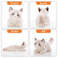 Cu-Mate 20 Inch Gray Ragdoll Cat Stuffed Animal Toys Dolls,Cute Handmade Plush Toy Ann Baker Cat Birthday Gifts Present For Boys