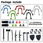 5Pcs 3D Printed Mobile Robot T13 Action Figure, Limbs Movable Figure, Environmental Protection Toys, Desktop Decoration, Creativ