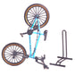 Ailejia Mini Diecast Finger Bike Extreme Sports Toy Bmx Finger Bicycle Toys Game Set For Kids And Adults, Metal Bike Model Collections Decoration Cool Boy Toy (Bmx Blue)