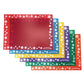 Colorations Flexible, Plastic Mats, Set Of 6, Reusable, Sturdy, Durable, Washable, Multi-Use, Art, Crafts, Painting, Coloring, Kids Activity, Kids Mats, Art Supplies, Classroom, Home, (Model: Tidy)