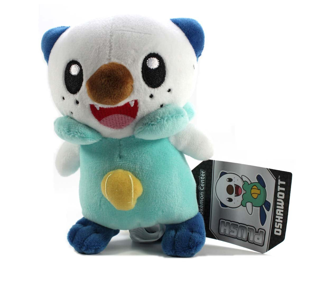 Pokemon Center Black and White Pokedoll Plush Doll USA - 6 Oshawott/Mijumaru