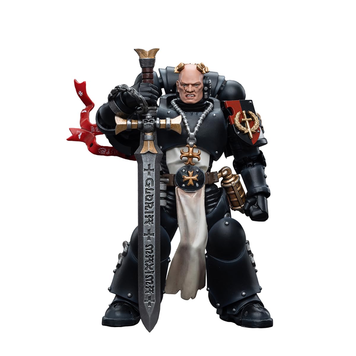 JOYTOY 1/18 Action Figures Warhammer 40K Mecha Joy Toy Figure Model Toys Black Templars Emperors Champion Bayards Revenge