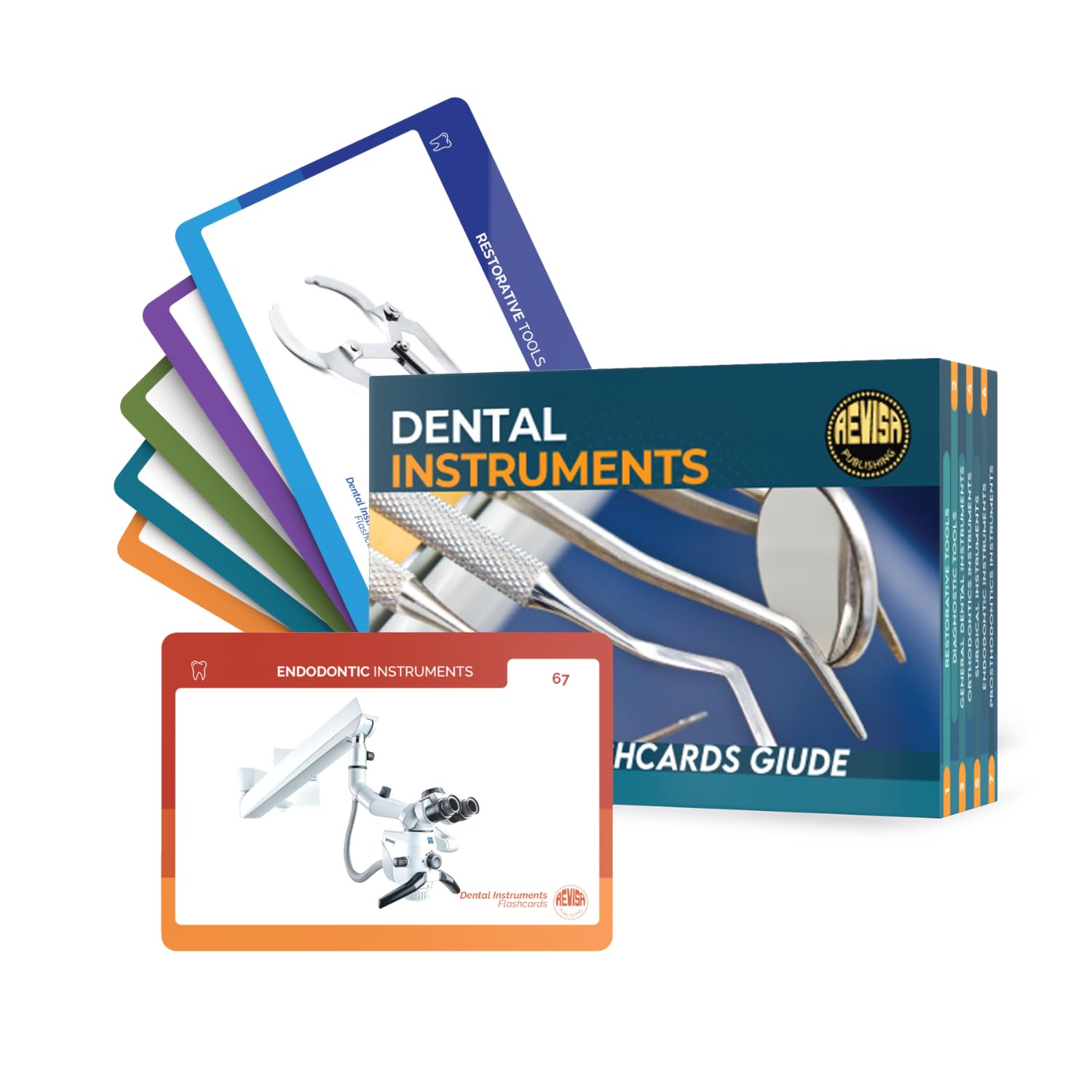 Dental Instrument Flashcards  300 Laminated Study Cards For Dental Assisting Students | Covers Tools, Usage, Functions | Clinic