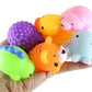 Curious Minds Busy Bags Set Of 6 Jumbo Mochi Squishy Animals - Cute Kawaii - Sensory, Stress, Fidget Party Favor Toy (Random Ani