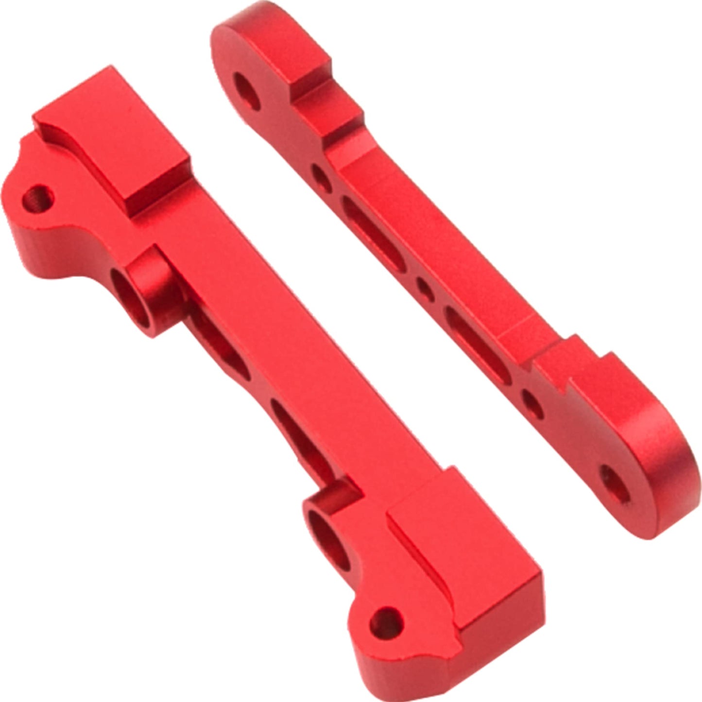 Vgoohobby Aluminum RC Front Lower Arm Suspension Mount Fixing Arm Compatible with Arrma 1/8 Tailon Typhon Kraton Notorious 6S BL