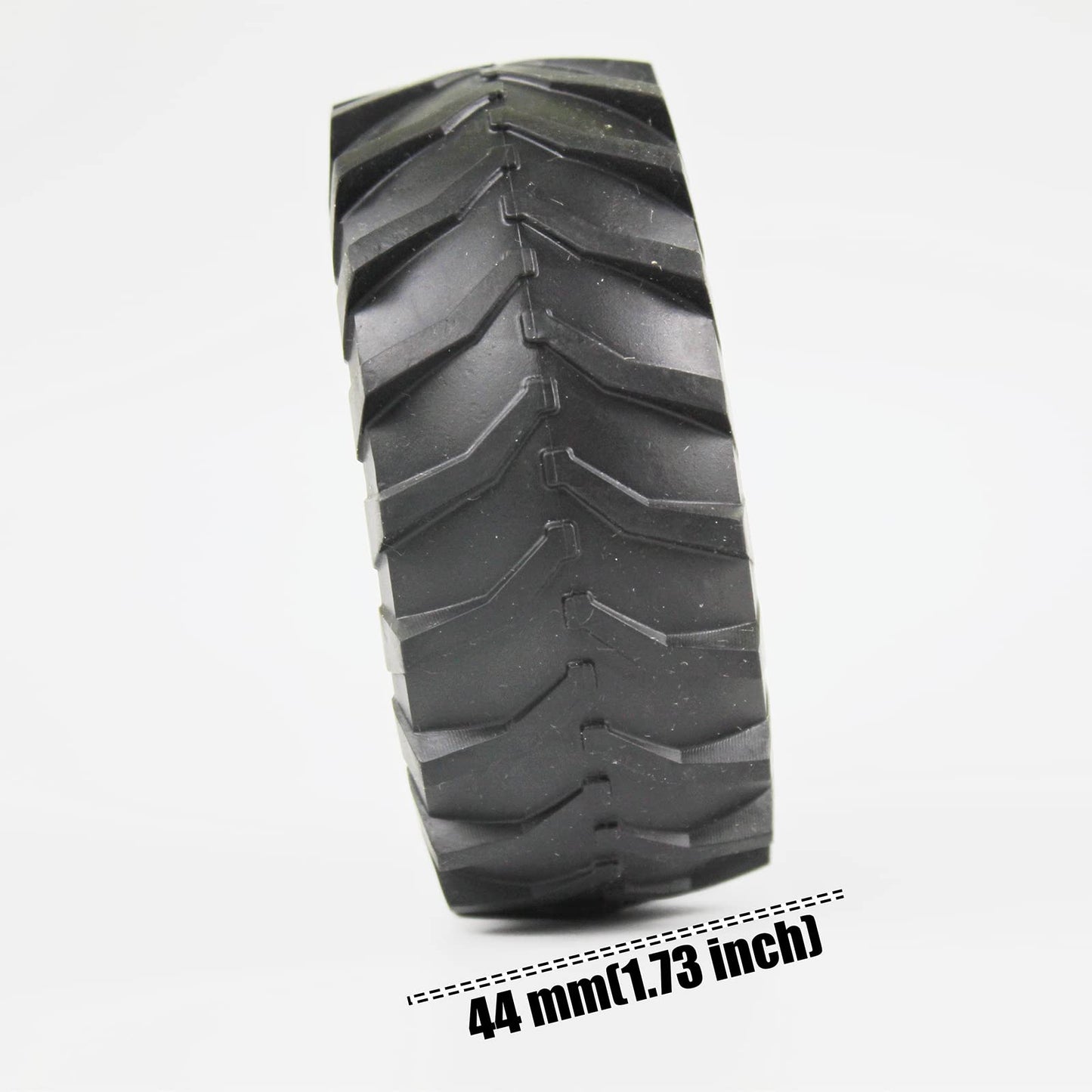 Building Blocks Technical Parts 2Pcs Tyre Tractor Dia. 107X44 & Rim Dia 56 X 34 Compatible With Major Brand For Kids Boys Toy
