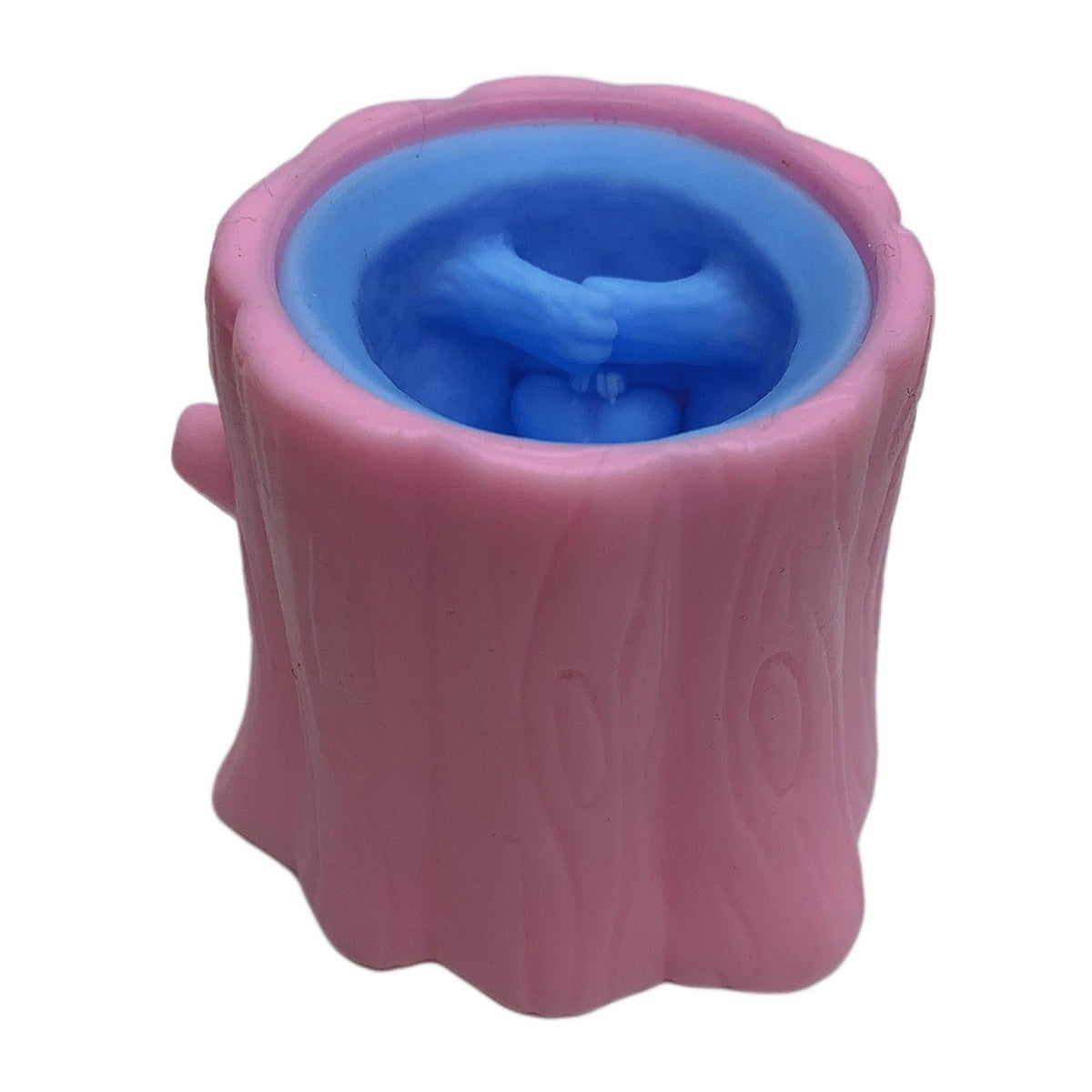 Atorse 1Pc Fun Squeeze Squirrel Cup Antistress Sensory Fidget Toy Tree Stump Cute Pink|Toys & Hobbies