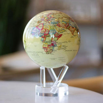 Political Map Yellow Mova Globe 4.5'