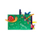 Bnf Soft Cloth Book Sound Paper Teethers Animal Theme For Car Seat Learning Toy Rabbitbaby | Toys For Baby | Developmental Baby 