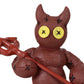 Ebros Day Of The Dead Pinheadz Monster With Voodoo Stitches Figurine Halloween Collectible Toy Fantasy Mythical Beings Undead Apocalypse Horror (Devil With Pitchfork)
