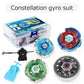 Goijrer Gyros 4 Pieces Pack Battling Tops Metal Fusion Starter Set With Stickers Two Launchers Gift Idea Toys With Storage Box