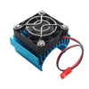 Vgoohobby RC Motor Heat Sink Heatsink with 5V Cooling Fan,550 540 Size Electric Engine Heatsink Compatible with Traxxas Tamiya H