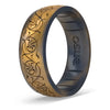 Enso Rings Lord of the Rings Collection - Comfortable Silicone Rings - Gandalf's Light - Size 14
