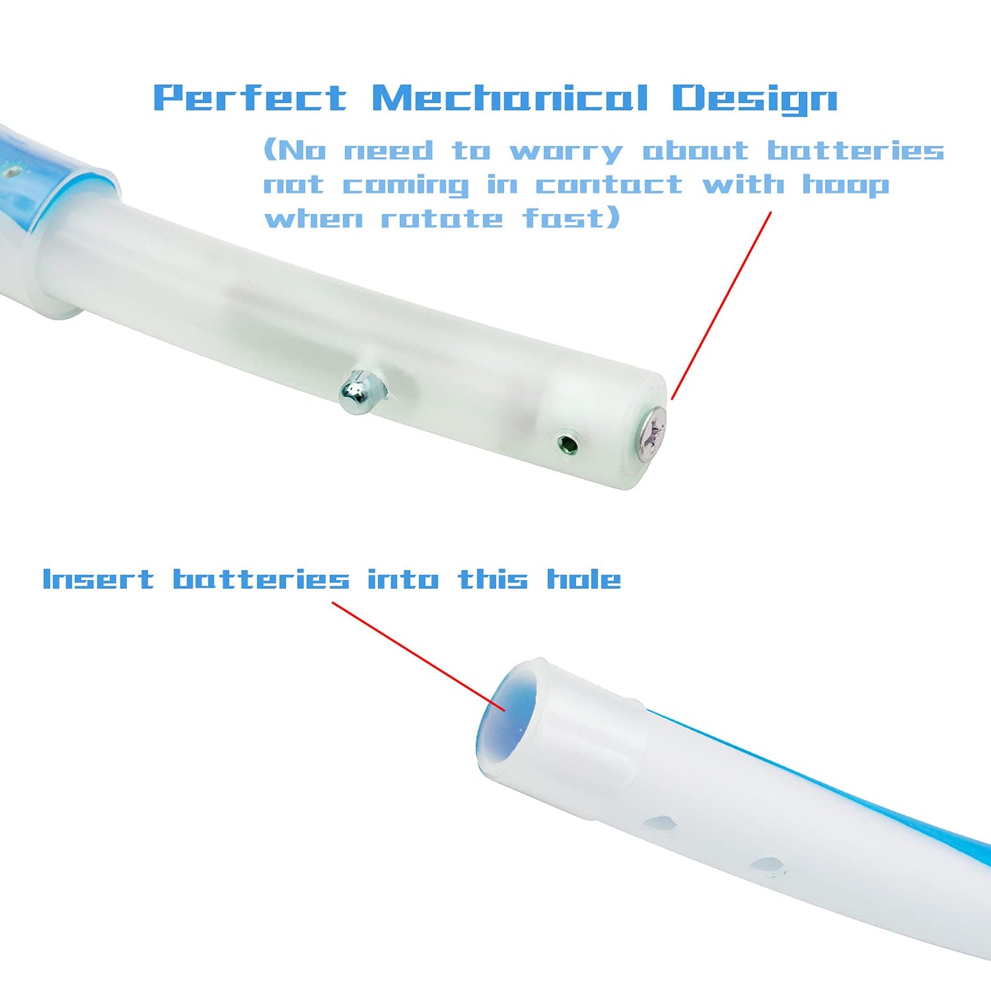 36In Led Hoop Dance Exercise Light Up Hoop For Kids Adults Children, Fitness Equipment Weight Loss Auto Color Changing Strobe Gl