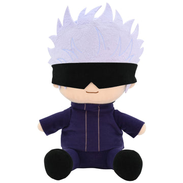 Banpresto Jujutsu Kaisen Satoru Gojo Big Plush Toy - Multicolor, Plush Material, Model FR40001