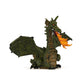 Winged Dragon With Fire (Winged Blue Or Green Dragon; Colors May Vary)