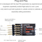 Radiolink Byme-D Stabilizer 3 Channels Flight Controller With Gyroscope 3D Fly Fc For Delta Wing Paper Plane Su27 F22
