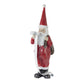 Melrose Santa Christmas Tabletop Figurines, Set of 3, Resin