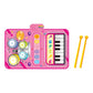Calandis Baby Piano Mat Early Learning Musical Toy For Ages 1 2 3 Year Old Boys Girls Pink | Developmental Baby Toys | Toys For 