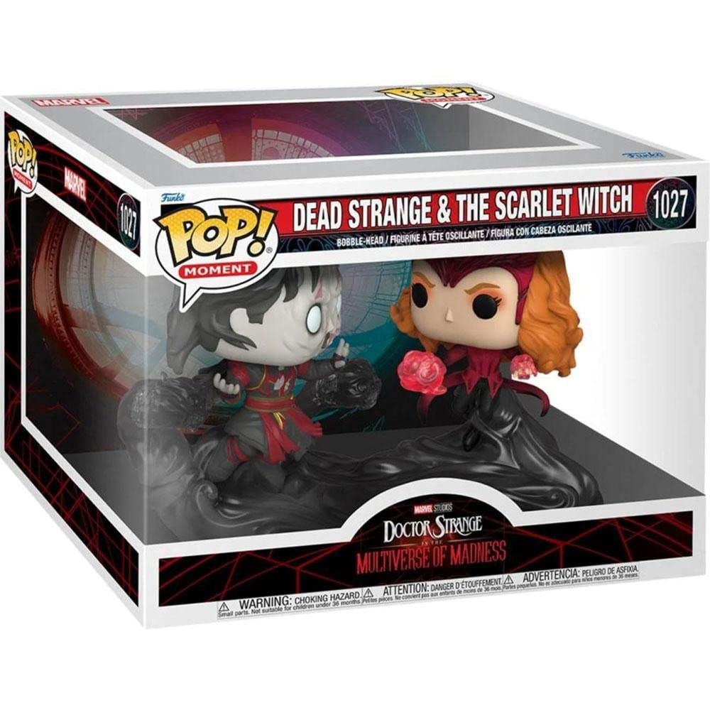 Funko Pop! Moment Marvel Doctor Strange - Dead Strange & Scarlet Witch, Vinyl, Multicolor, Model 60915, 1 Count