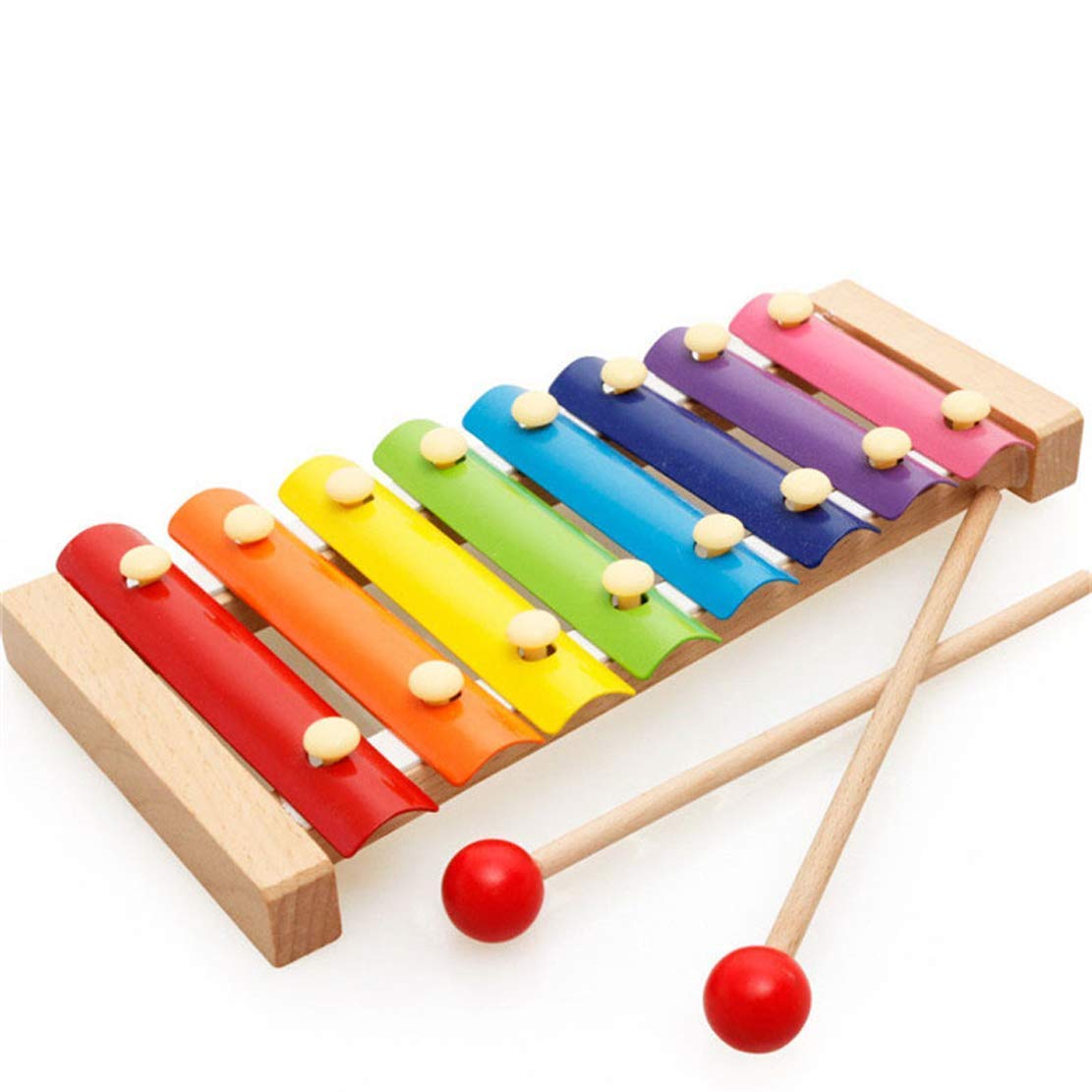 Qwick Click Wooden Beautiful Xylophone Musical Toy With 8 Notes For Kids