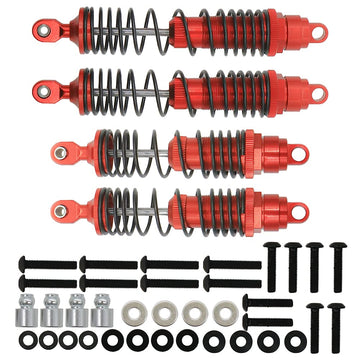 RCAWD Big Bore Shocks For Traxxas Slash 2WD Shocks Parts Full Aluminum Slash Shocks Rustler Stampede Bandit Hoss 110&100mm Dampe