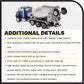 Diecast Masters Caterpillar CT660 Day Cab Tractor w/McNeilus Concrete Mixer | Transport Series Cat Trucks & Construction Equipment | 1:50 Scale Model Diecast Collectible | Diecast Masters Model 85664