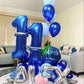 IWERP Navy Blue Number 11 Foil Mylar Balloon, 40 Inch, Birthday Decorations for 11 Year Old Girls and Boys