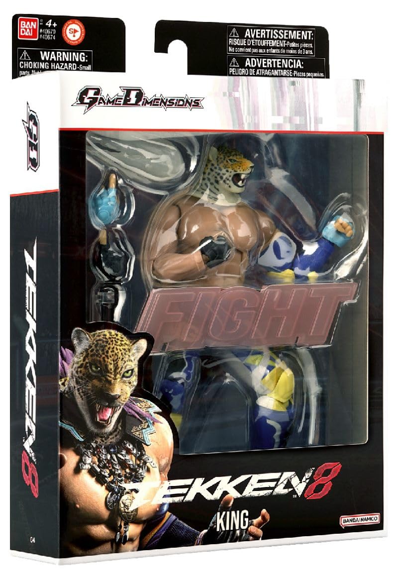 Game Dimensions - Tekken - King Action Figure