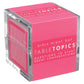 TableTopics Girls Night Out Game - 135 Conversation Cards, Pink, Cardstock, Model TT-0105-A, Perfect for Bachelorette Parties